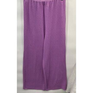 Minkpink Lilac Unity Textured Pants Womens Medium Australia Wide‎ Leg